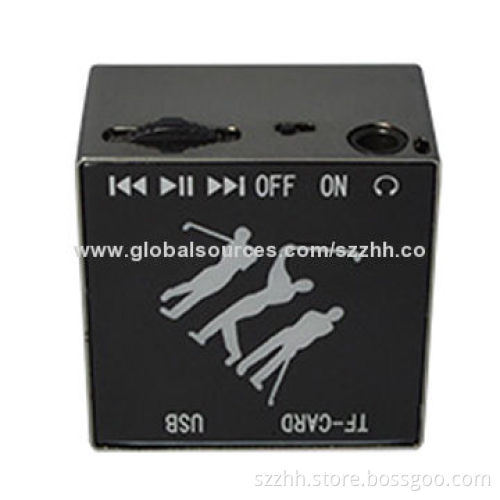 Bluetooth Speaker, 2.1+EDR Version, Up to 10m Working Range, Supports TF Card/FM Radio/Aux Function